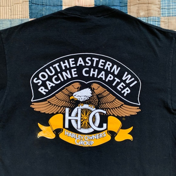 Vintage Harley Davidson HOG T-Shirt - Picture 2 of 6
